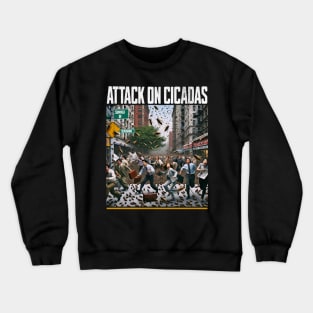 Attack On Cicadas - Summer Of Screaming 2024 Crewneck Sweatshirt